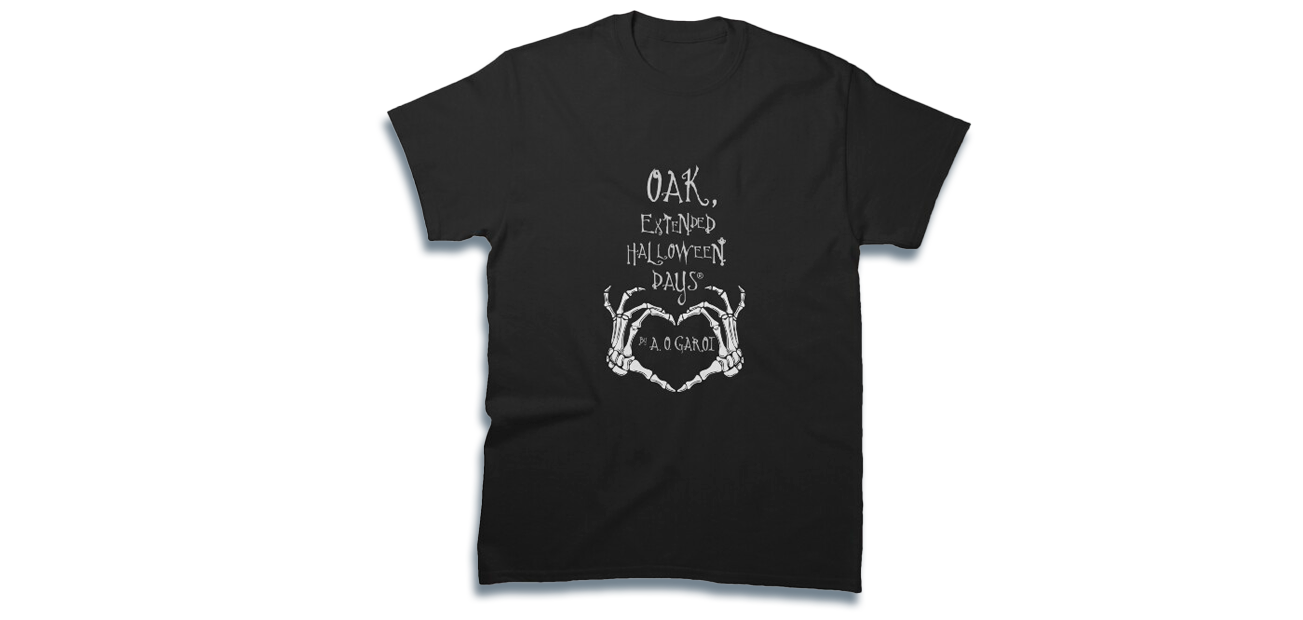 OAK, Extended Halloween Days V Neck T Shirt 